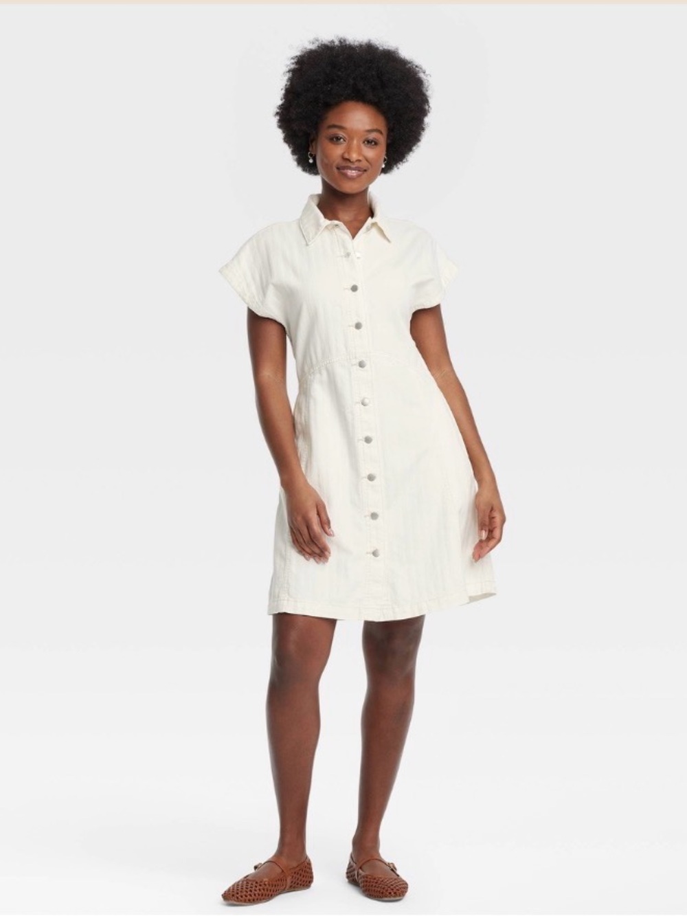 NEW Women's Universal Thread Denim Flouncy Dress sz. Medium
